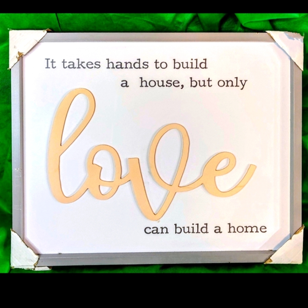 Love Quote Wood Wall Decor